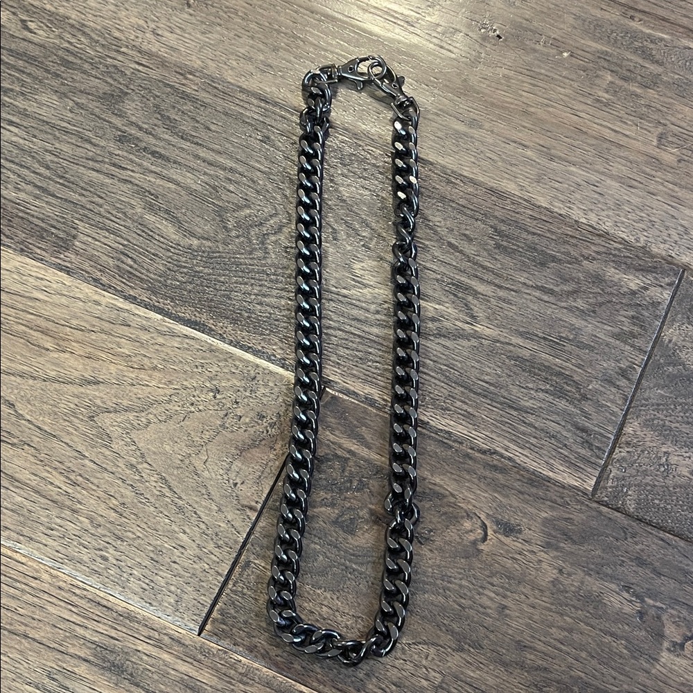 Black Chain Necklace